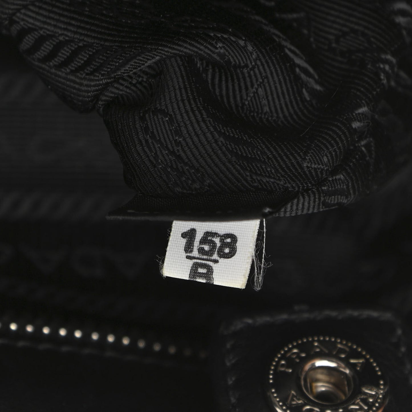 Tessuto Nylon Soft Calf Tote Black