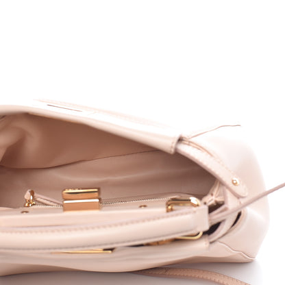 Fendi Nappa Mini Peekaboo Iconic Satchel Rosa Plaster 6 of 14