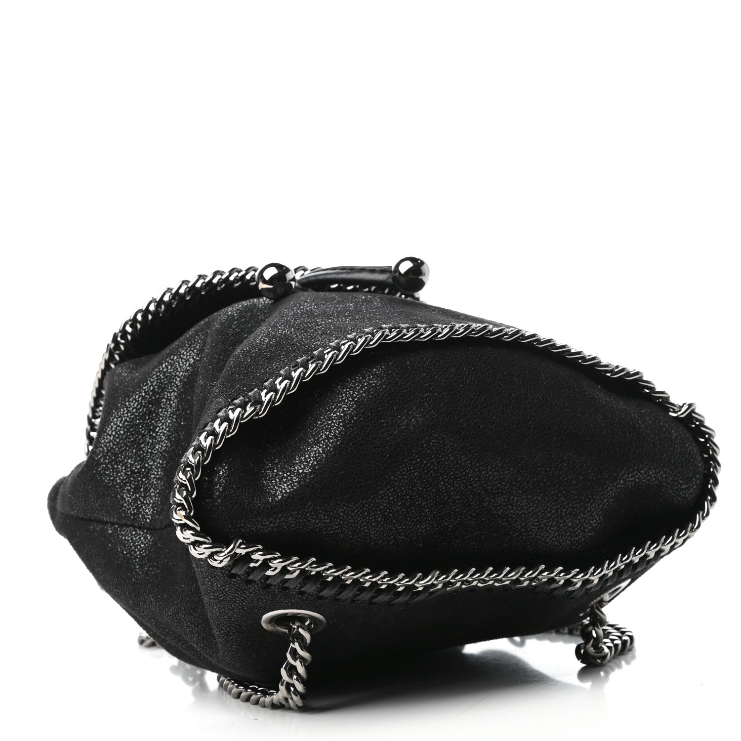 Stella McCartney Shaggy Deer Mini Rucksack Backpack Black 4 of 8