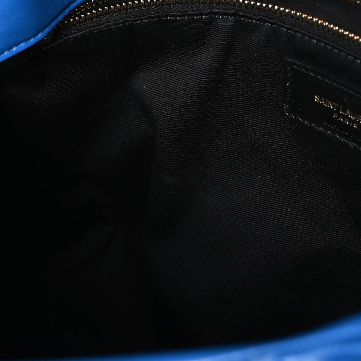 Lambskin Quilted Medium Loulou Puffer Monogram Chain Satchel Majorele Blue