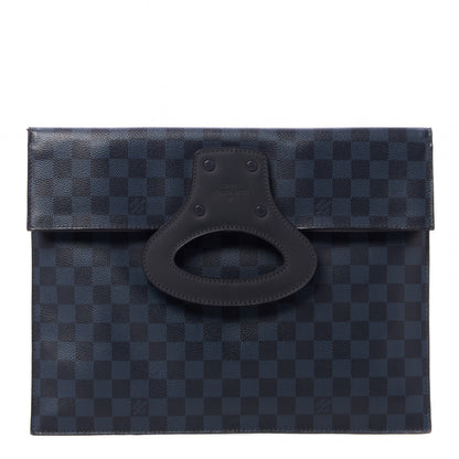 Louis Vuitton Damier Cobalt Portfolio Clutch 1 of 8