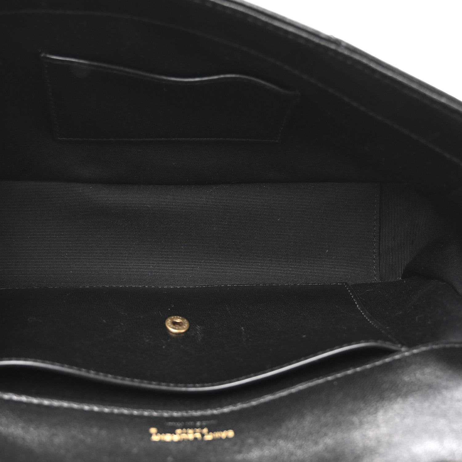 Saint Laurent Lambskin Chevron Quilted Small Loulou Black 6 of 11