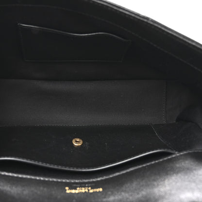 Saint Laurent Lambskin Chevron Quilted Small Loulou Black 6 of 11