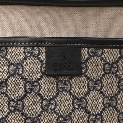 Gucci GG Plus Monogram Medium Signature Web Loop Tote Navy 6 of 11
