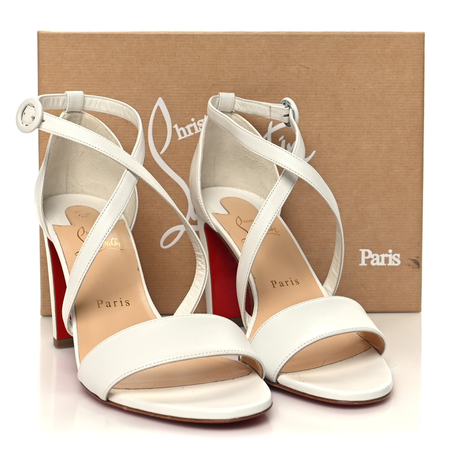 Kid Loubi Bee 85 Sandals 39.5 White