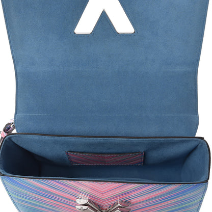 Louis Vuitton Epi Tropical Twist Shoulder Bag MM Blue Rose 9 of 9