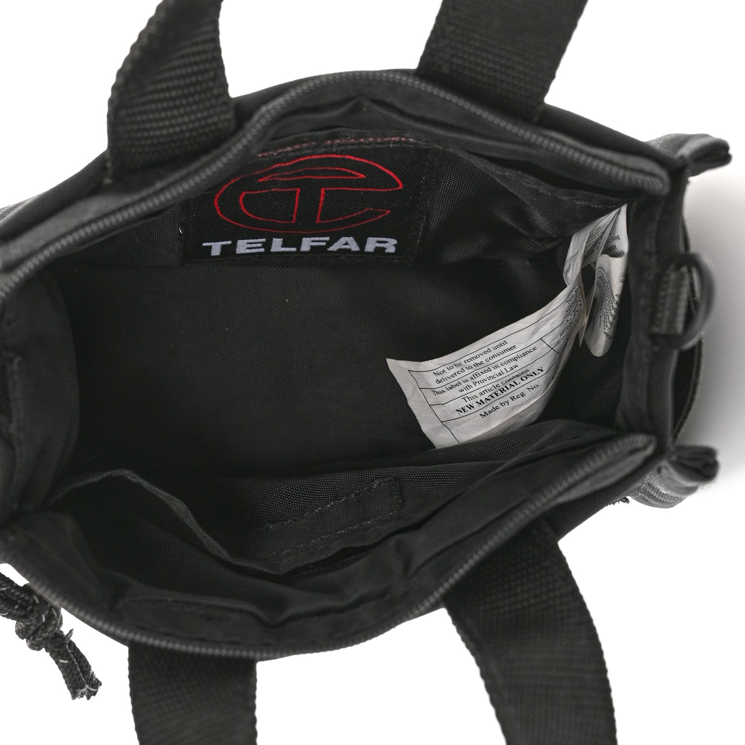 Telfar x EASTPAK Tactical Nylon Small Shopper Black 5 of 11