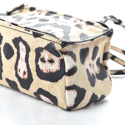 Givenchy Calfskin Jaguar Print Mini Pandora Multicolor 7 of 10
