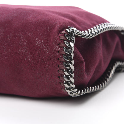 Stella McCartney Shaggy Deer Falabella Fold Over Tote Burgundy 11 of 11