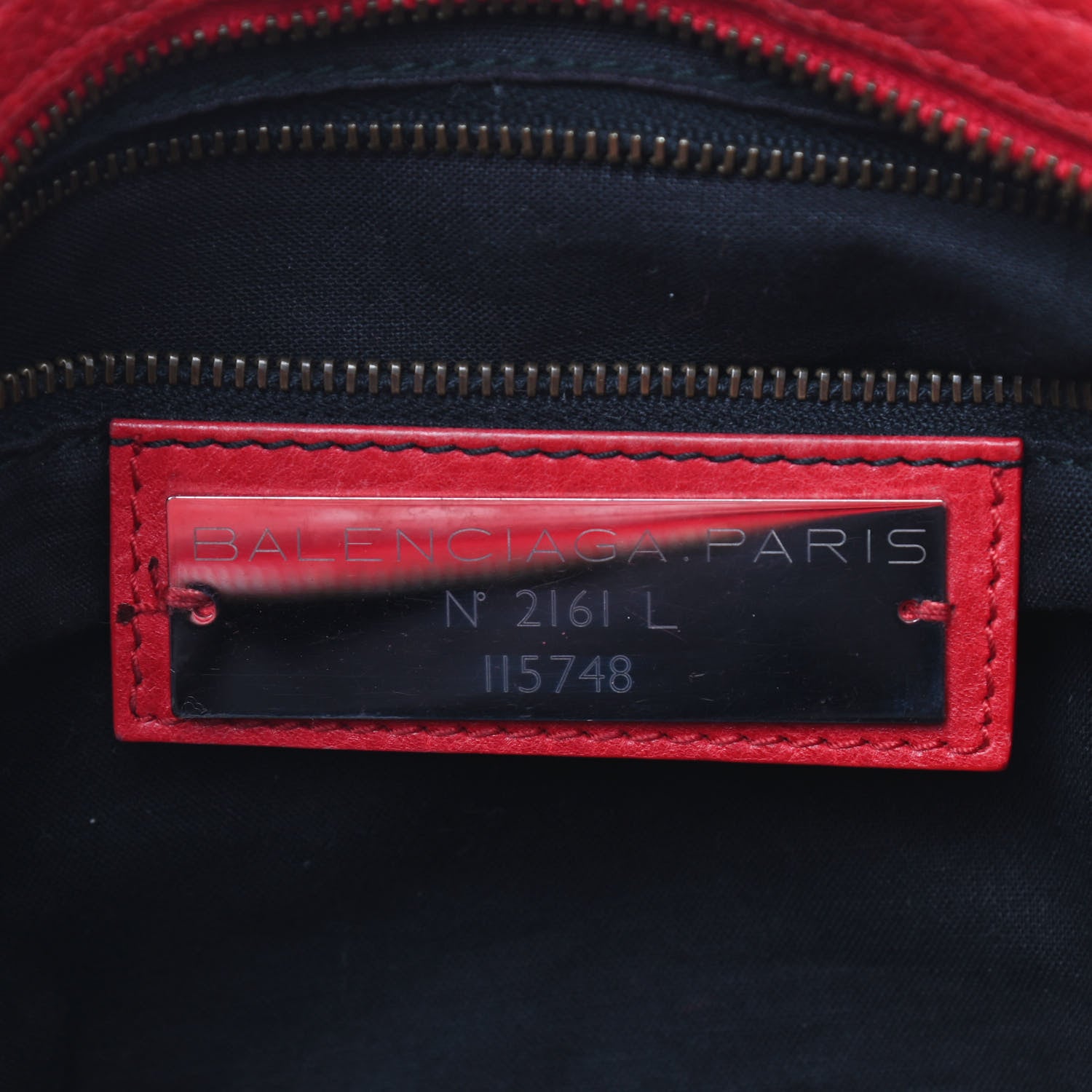 Balenciaga Agneau Classic Hardware City Rouge Coquelicot 8 of 29