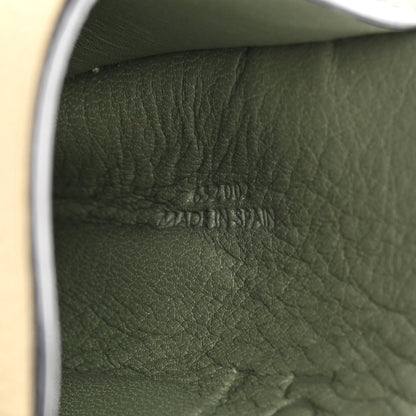 Loewe Grained Calfskin Gate Pocket Pouch Green 5 of 10