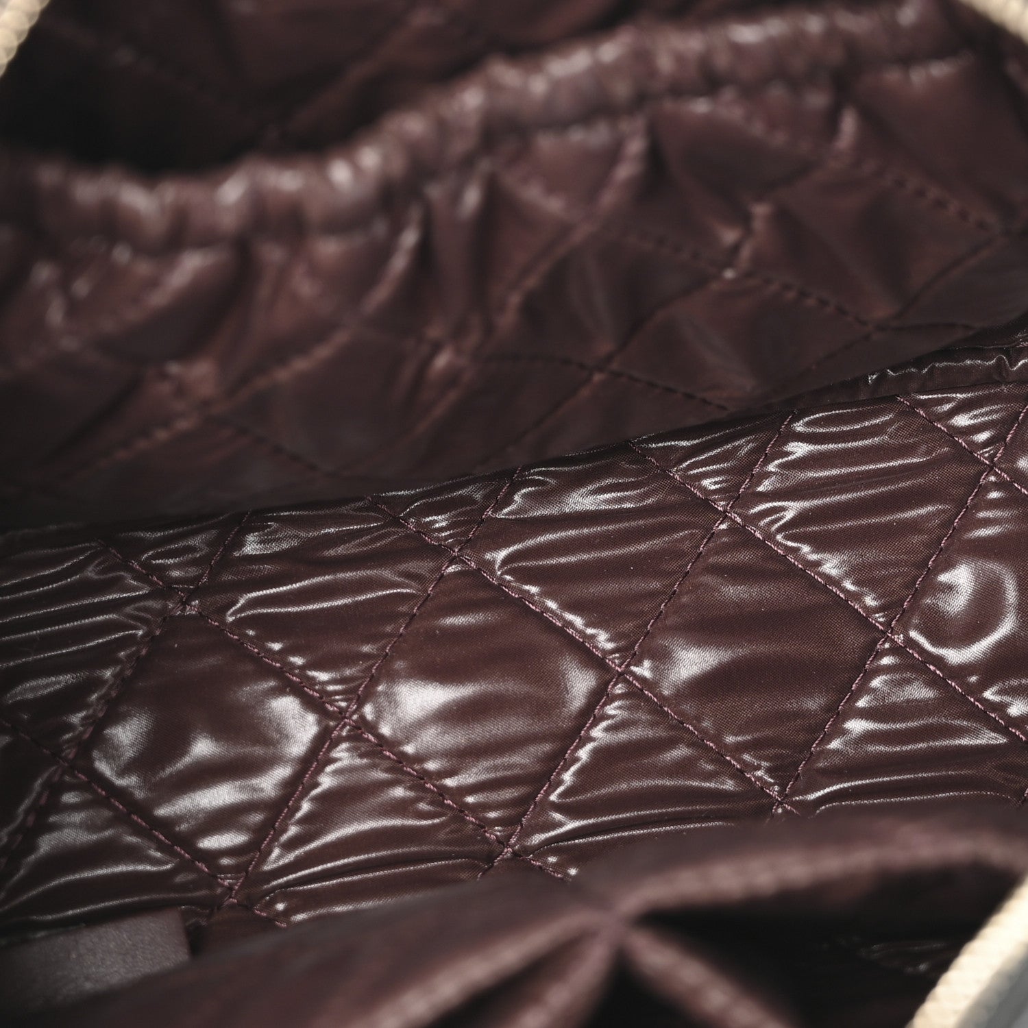 Chanel Caviar Quilted Medium Curvy Pouch Cosmetic Case Black 5 of 9