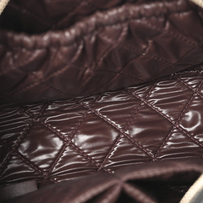 Chanel Caviar Quilted Medium Curvy Pouch Cosmetic Case Black 5 of 9