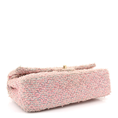 Chanel Tweed Medium Double Flap Pink 7 of 23
