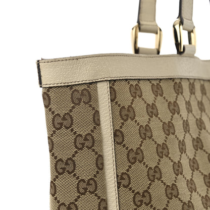 Gucci Monogram Large Abbey Tote Off White 13 of 14