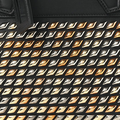 Louis Vuitton Calfskin Studded City Steamer PM Black 7 of 10