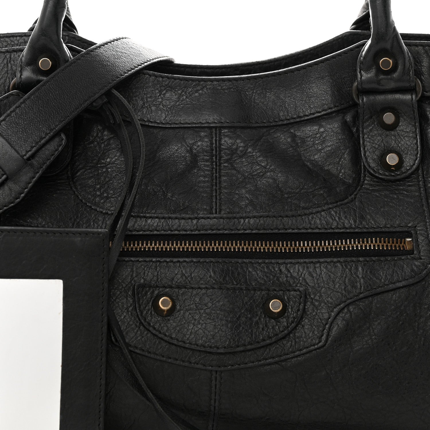 Balenciaga Agneau Classic Hardware Part Time Black 8 of 21