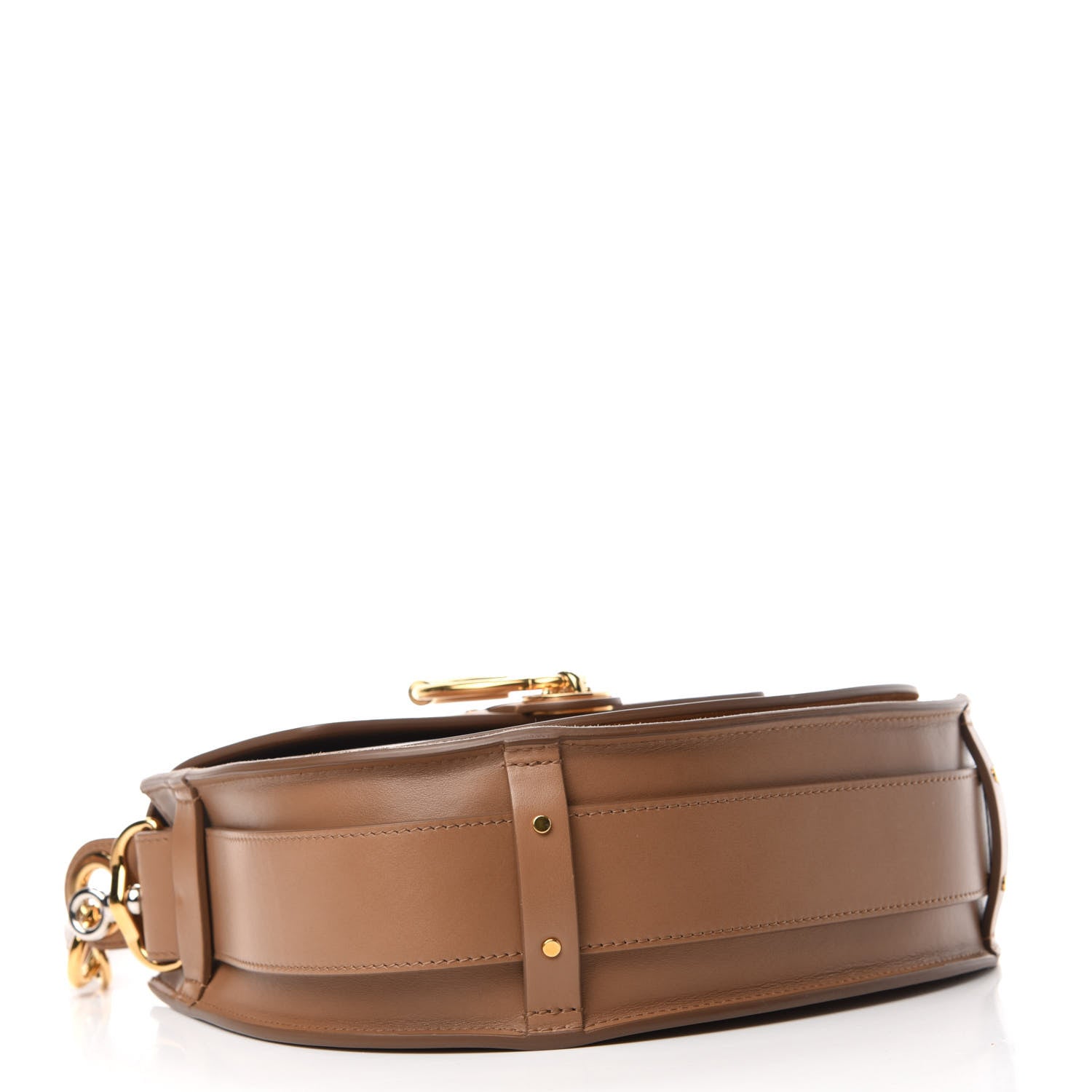 Chloe Calfskin Large Tess Bag Nut 4 of 10