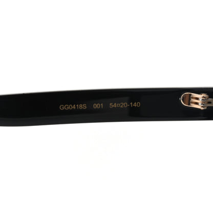 Gucci Crystal Square Frame GG Sunglasses GG0418S Black 5 of 8