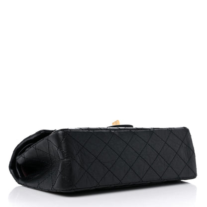 Chanel Aged Calfskin Quilted 2.55 Reissue 225 Flap Black 4 of 9