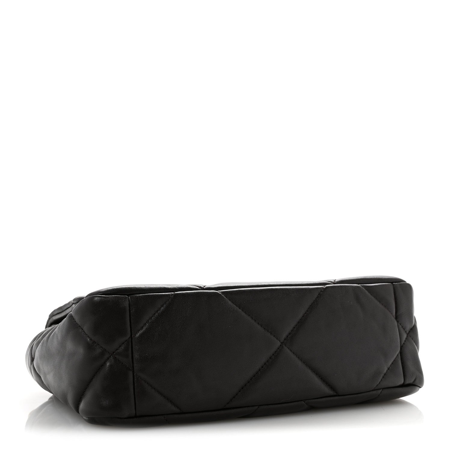 Chanel Lambskin Quilted Medium Chanel 19 Flap Dark Brown 4 of 12