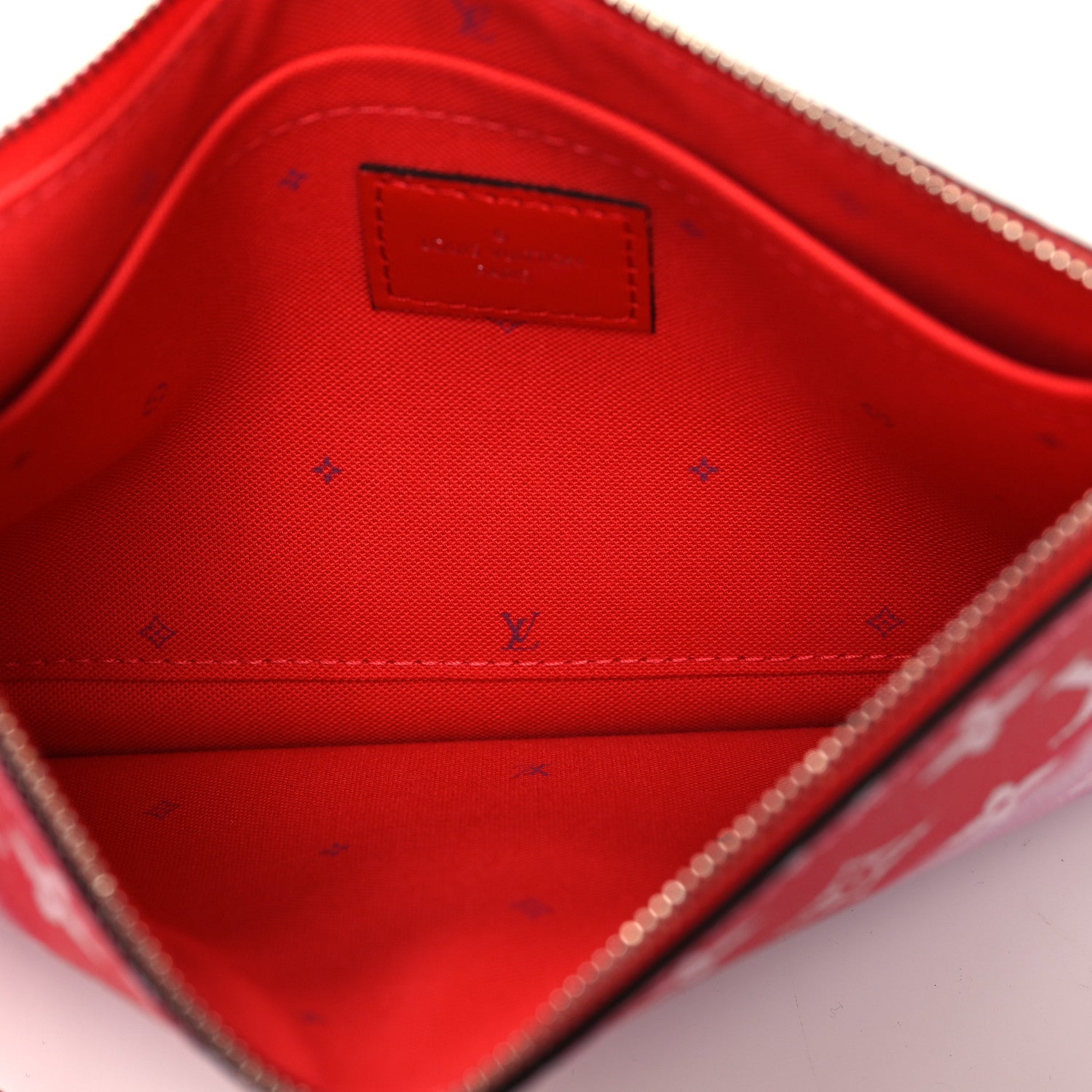 Louis Vuitton Monogram Escale Neverfull MM Rouge 7 of 13