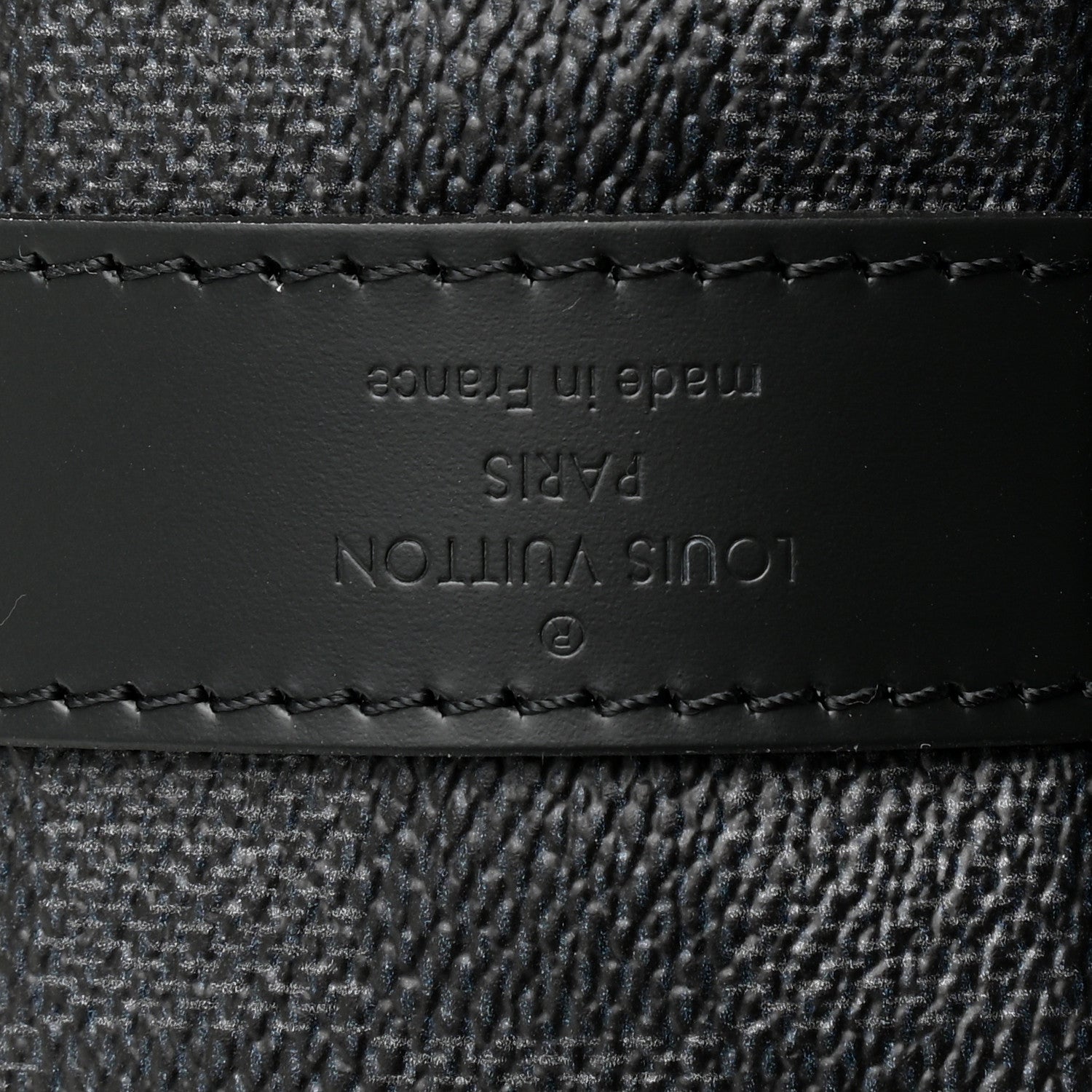Louis Vuitton Damier Graphite Stamps Keepall Bandouliere 50 15 of 16