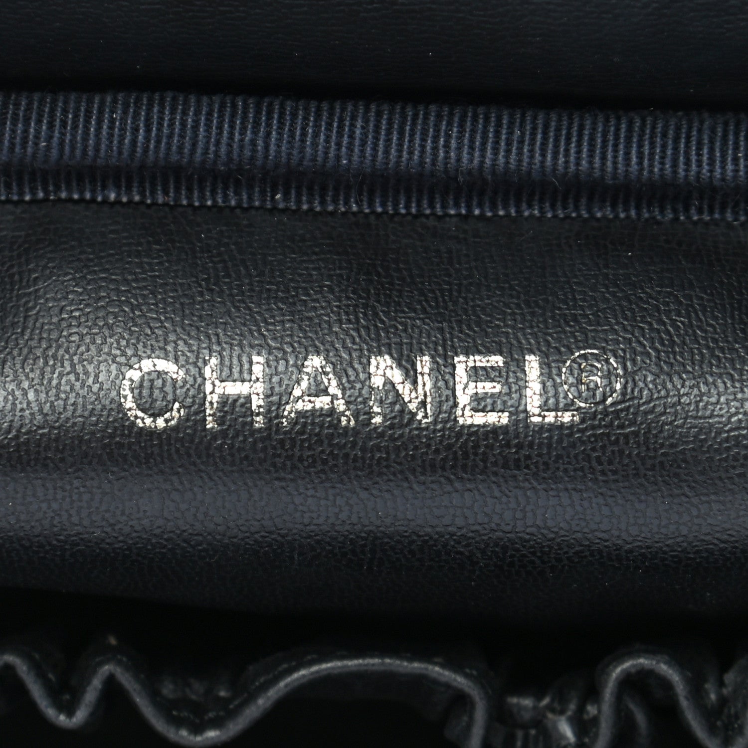 Chanel Caviar Vanity Cosmetic Case Black 6 of 8