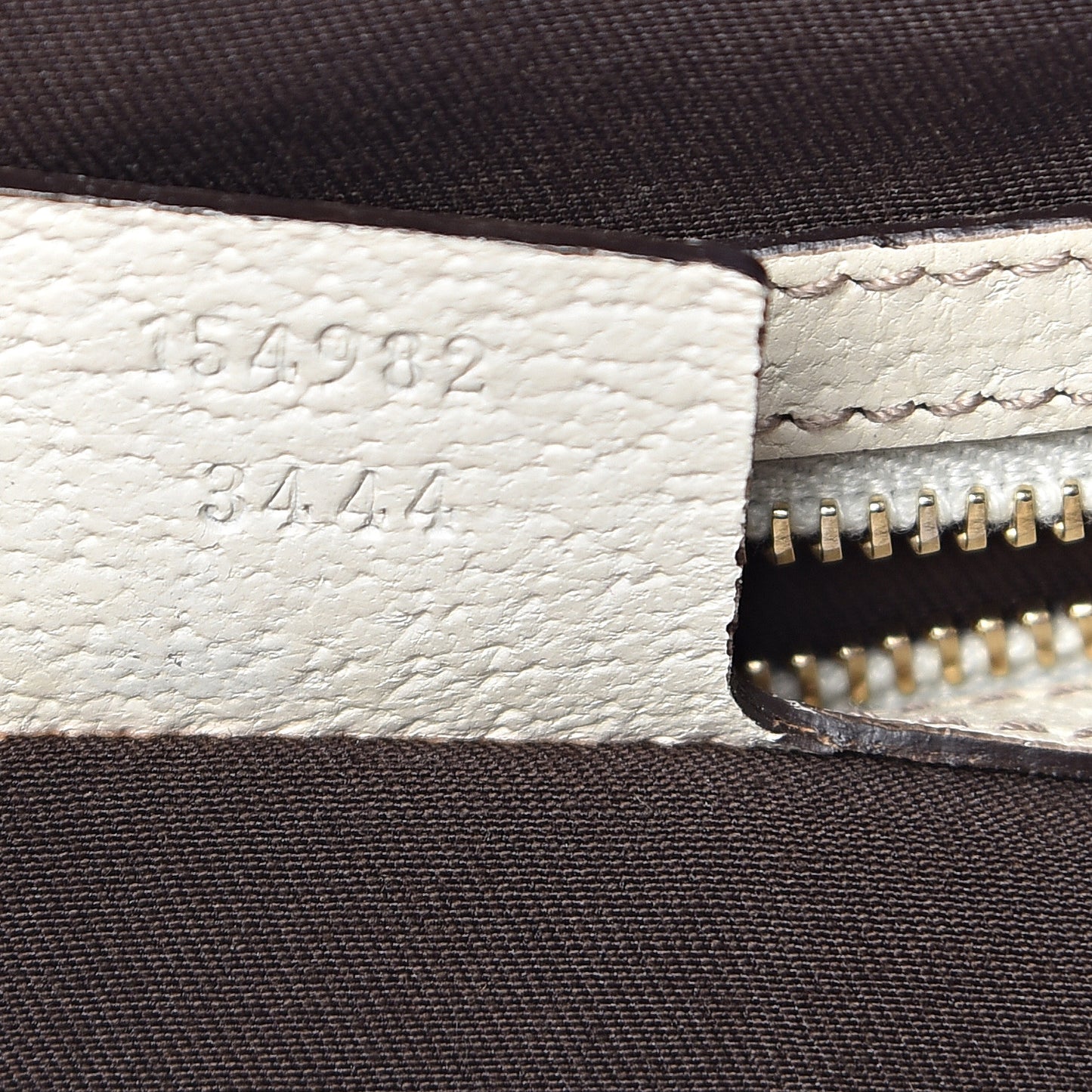 Monogram Medium Charmy Shoulder Bag Off White