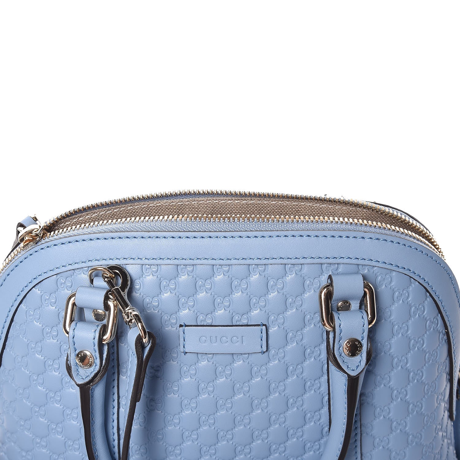 Gucci Microguccissima Mini Dome Bag Mineral Blue 12 of 12