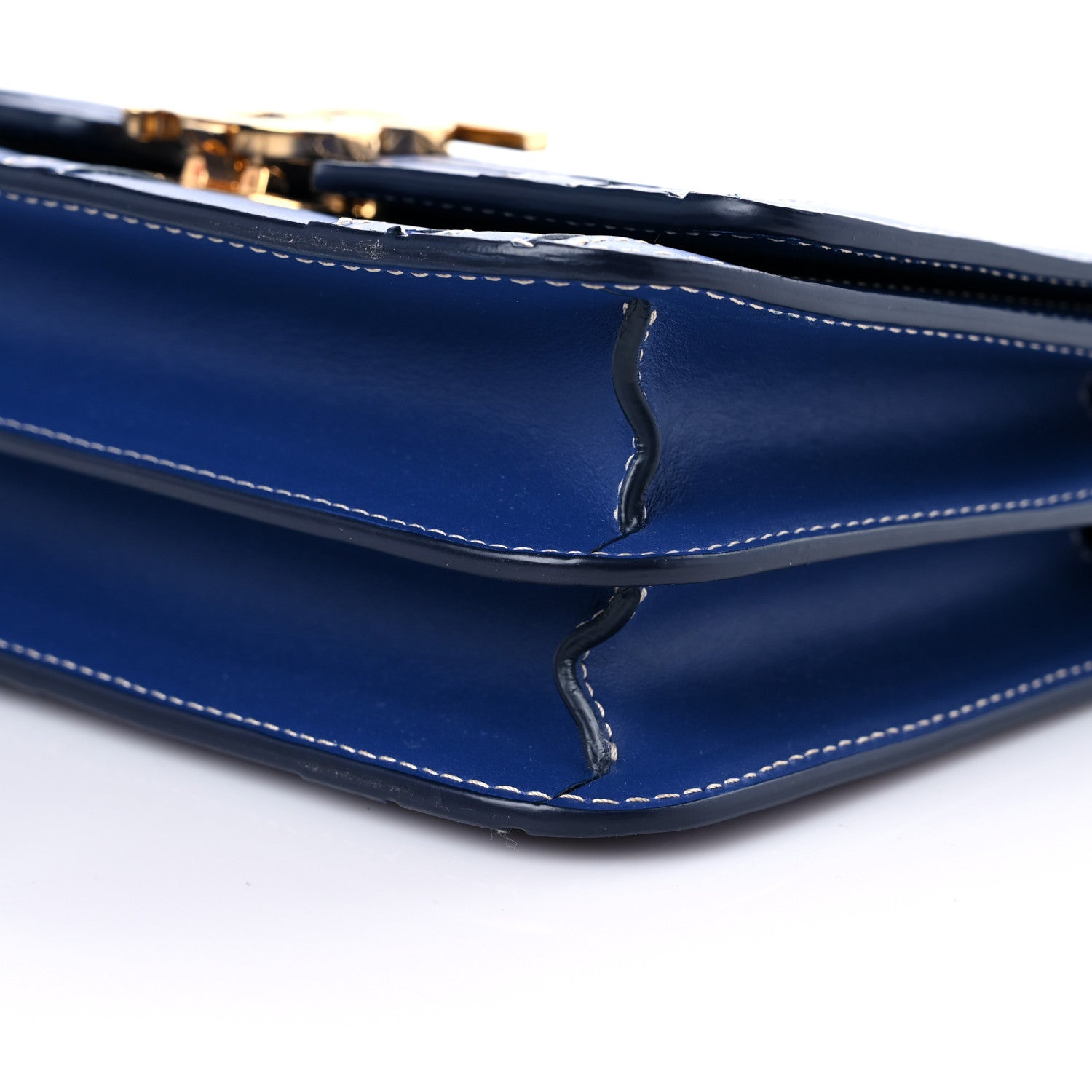 Burberry Calfskin Small TB Bag Ink Navy 9 of 9
