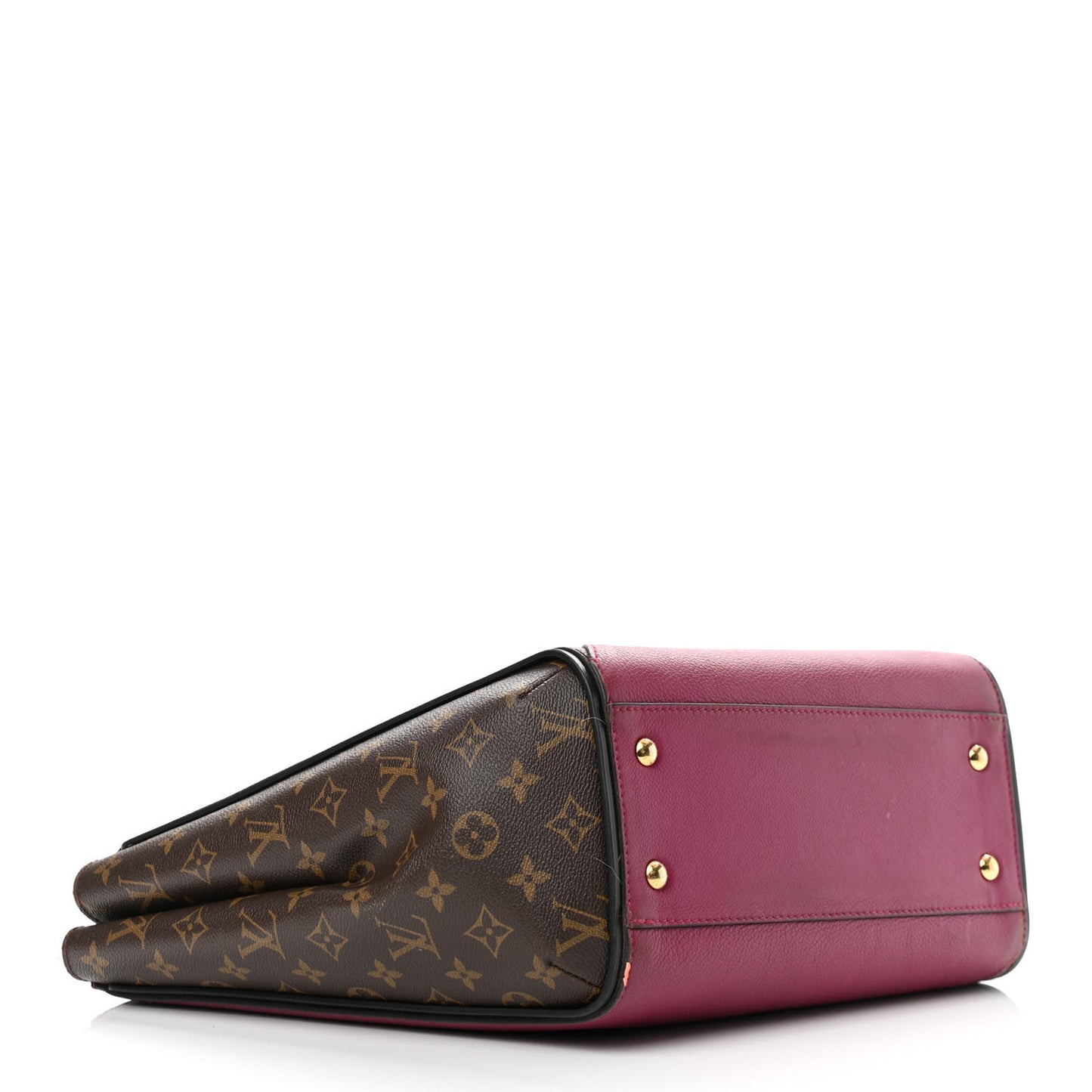Calfskin Monogram Kimono Tote Grape