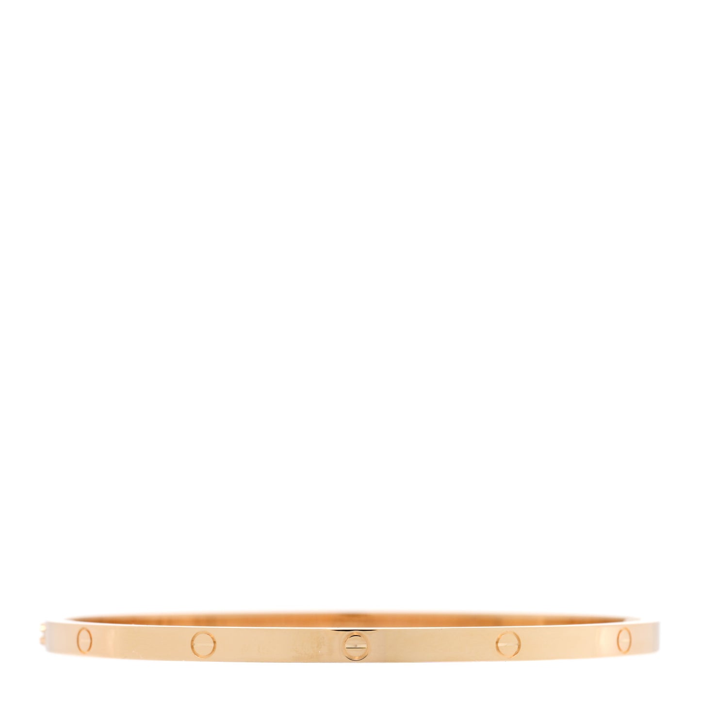 18K Yellow Gold Small LOVE Bracelet 19