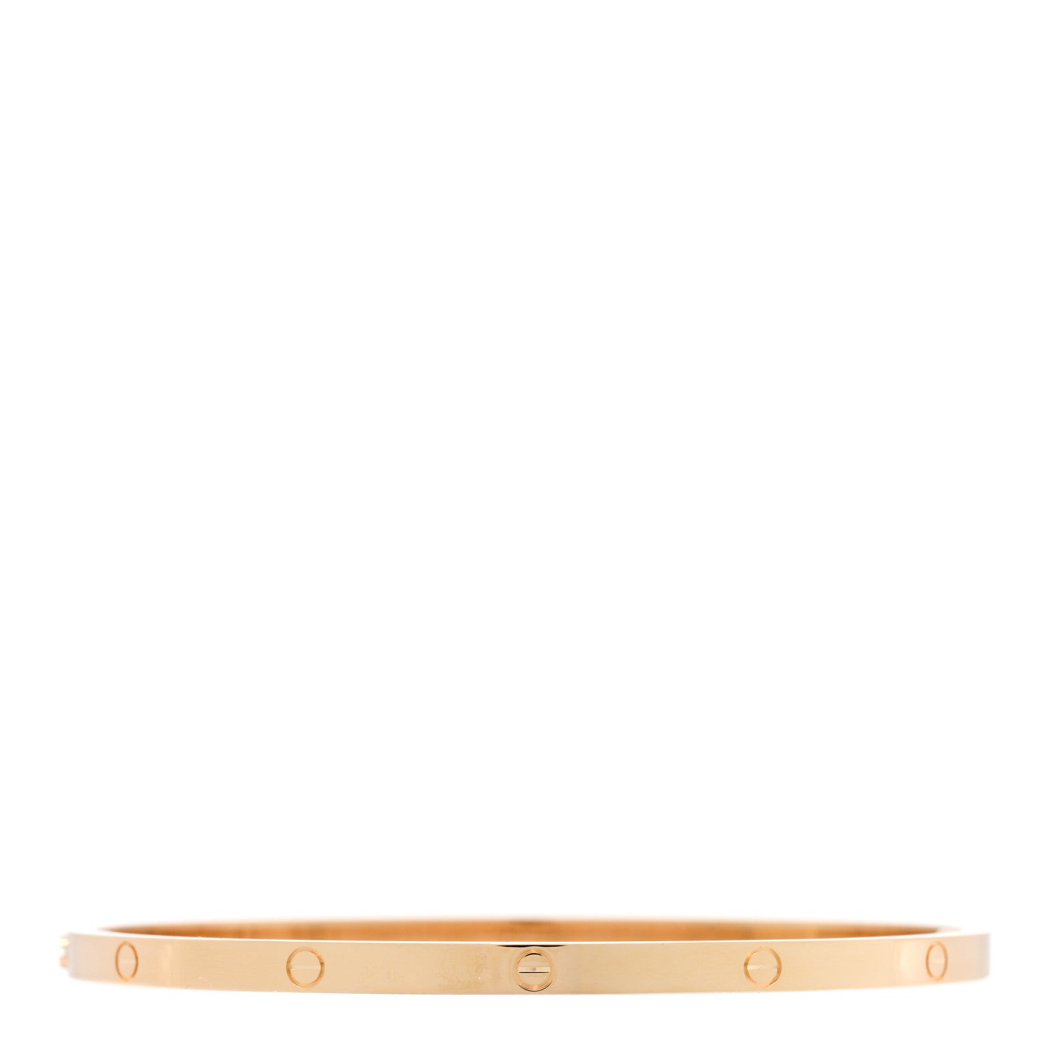Cartier 18K Yellow Gold Small LOVE Bracelet 19 2 of 5
