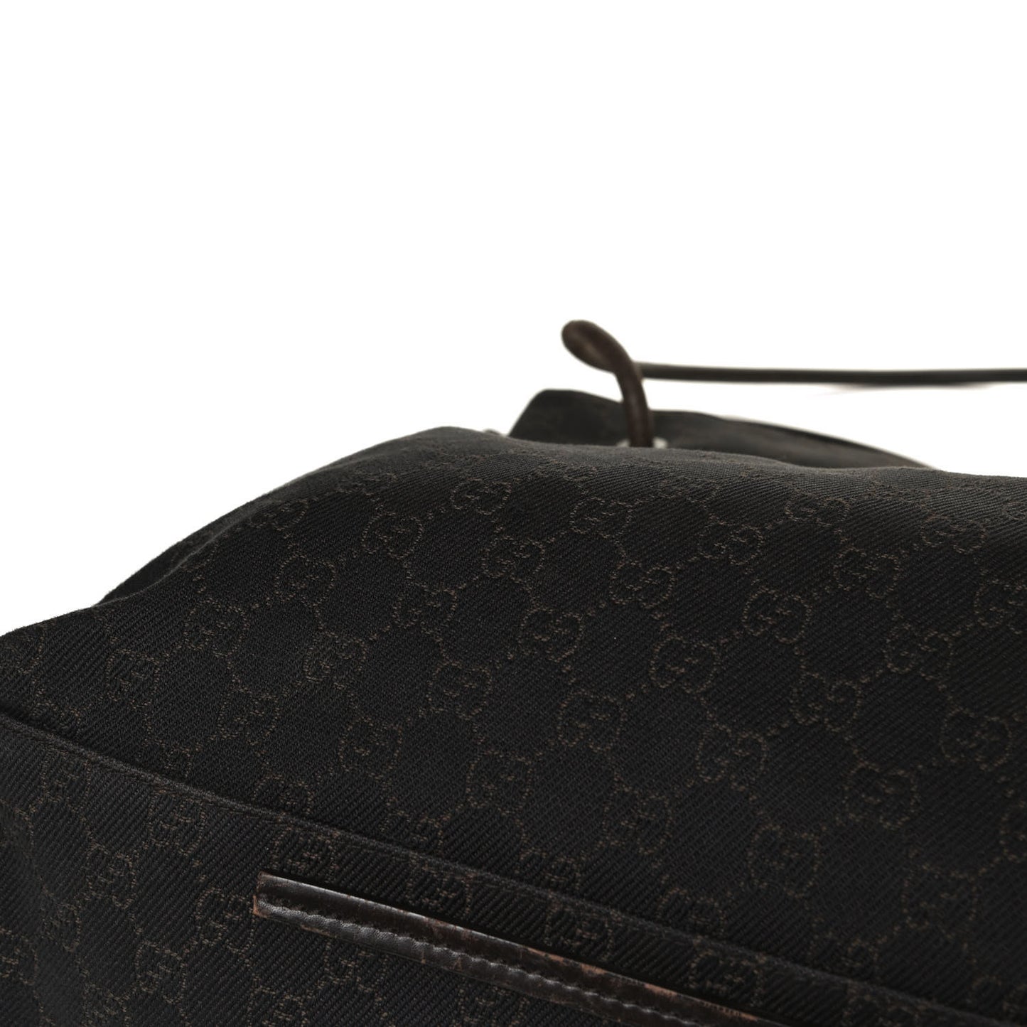 Smooth Calfskin Large Tie Knot Tote Black