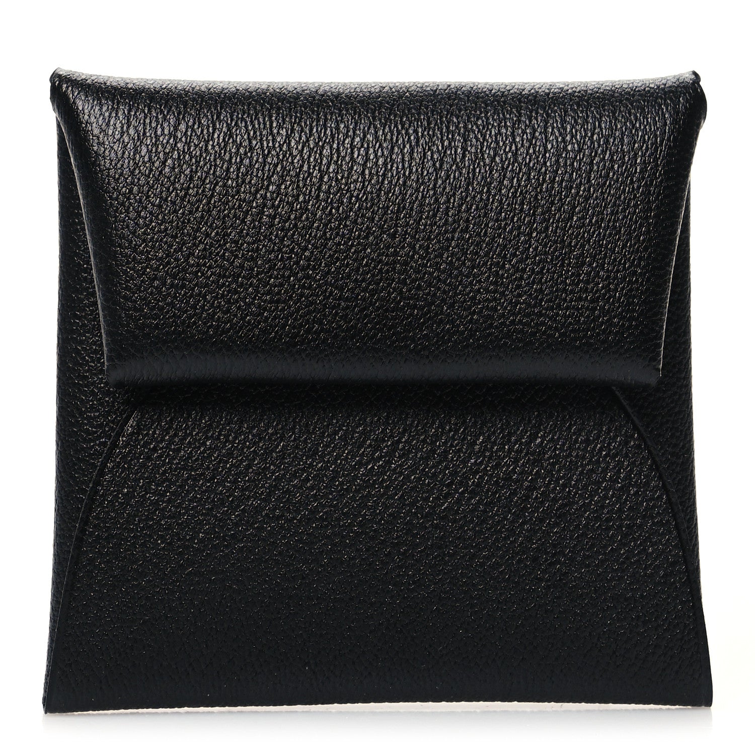 Hermes Chevre Mysore Bastia Coin Purse Black 1 of 9