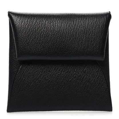 Hermes Chevre Mysore Bastia Coin Purse Black 1 of 9