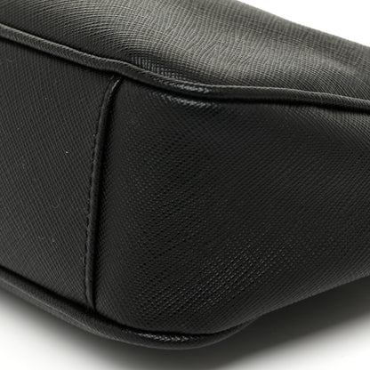 Prada Saffiano Lux Re-Edition 2005 Shoulder Bag Black 8 of 12