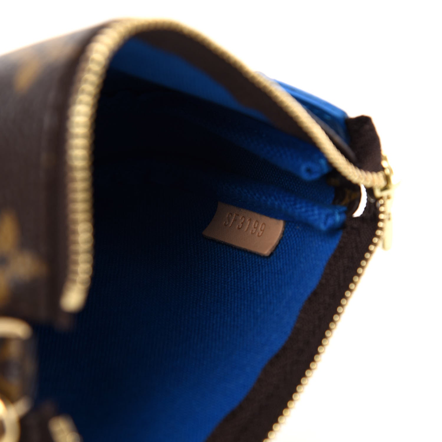 Louis Vuitton Monogram 2019 Christmas Animation Mini Venice Pochette Accessories Blue 7 of 8