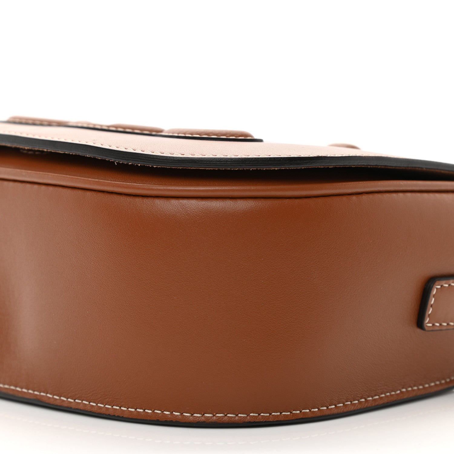 Celine Smooth Calfskin Cuir Triomphe Folco Crossbody Bag Tan 11 of 11