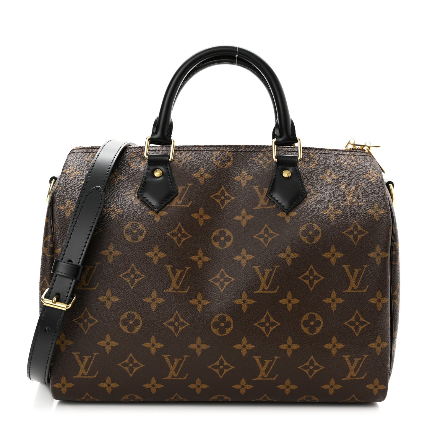 Monogram My World Tour Speedy Bandouliere 30 Black