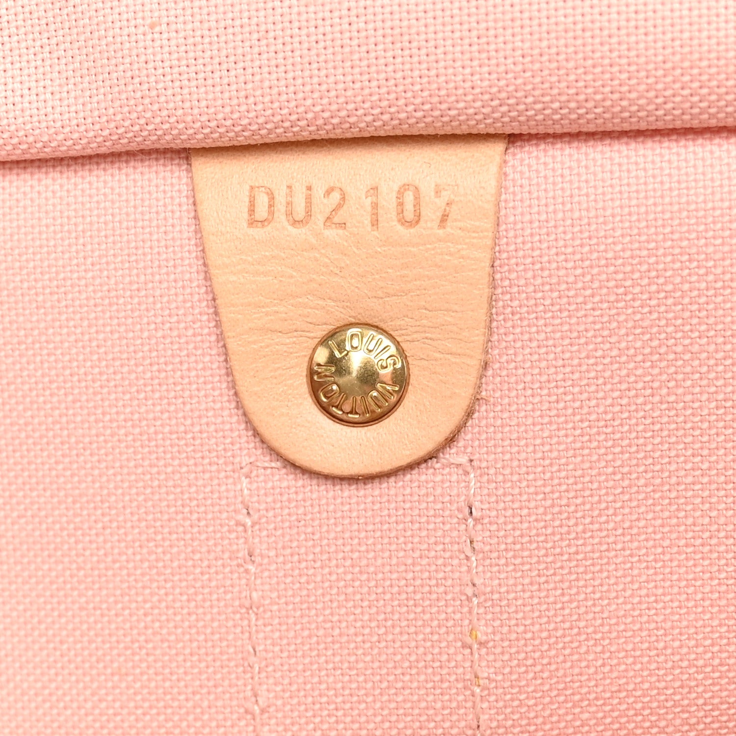 Louis Vuitton Damier Azur Tahitienne Keepall Bandouliere 50 Rose Ballerine 6 of 13