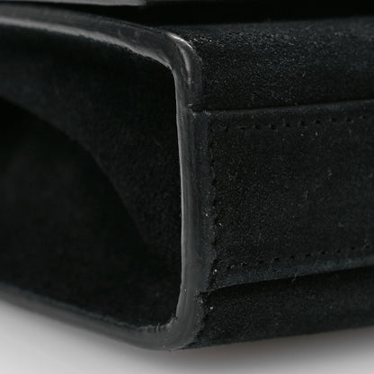 Saint Laurent Suede Small Classic Monogram Kate Tassel Satchel Black 9 of 10