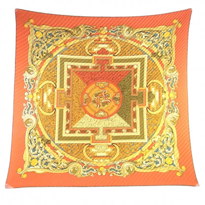 Hermes Silk Plisse Animaux Solaires Scarf 1 of 5