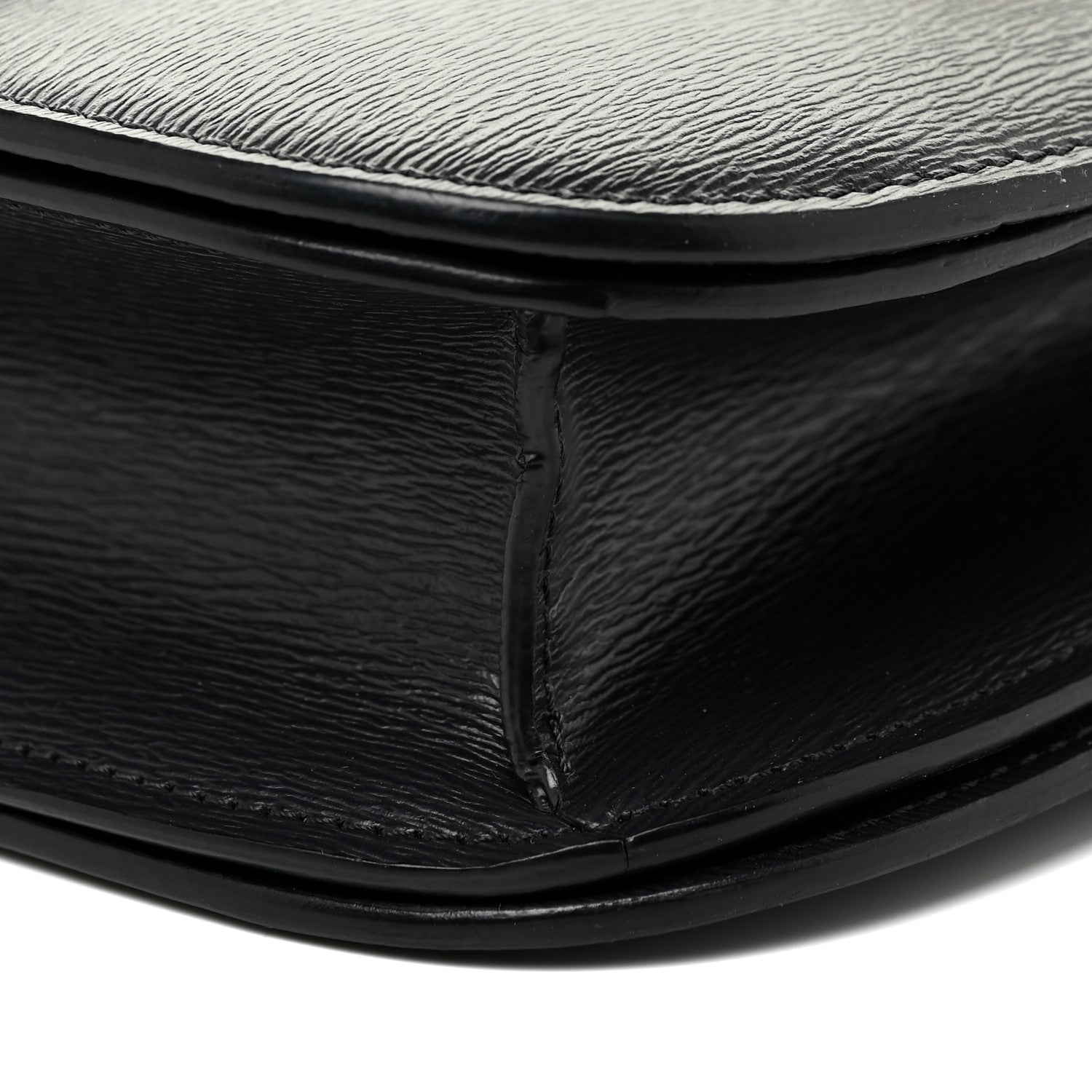 Celine Liege Calfskin Medium Classic Box Flap Bag Anthracite 10 of 17