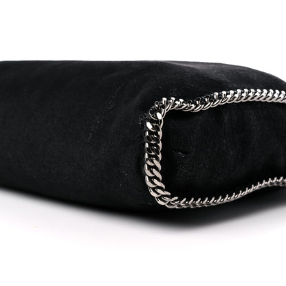 Stella McCartney Shaggy Deer Falabella Fold Over Tote Black 8 of 9