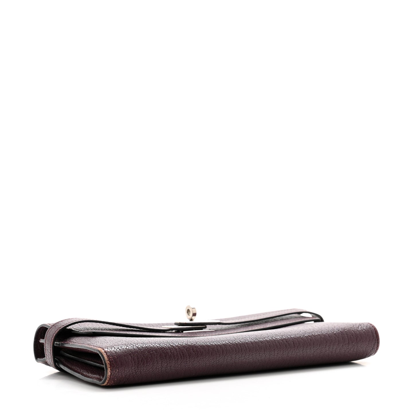 Chevre Mysore Kelly Longue Wallet Raisin