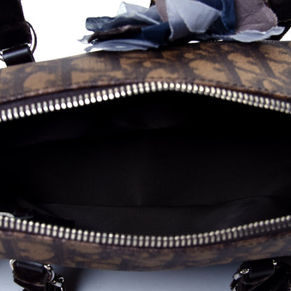 Christian Dior Monogram Trotter Romantique Boston Bag Brown 4 of 4