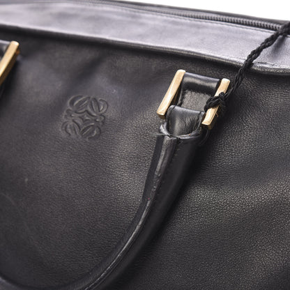 Loewe Calfskin Amazona Weekender Tote Black 11 of 13