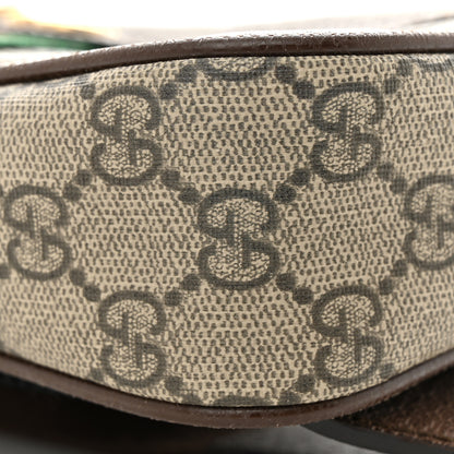 Gucci Soft GG Supreme Monogram Medium Ophidia Belt Bag Dark Brown 10 of 12